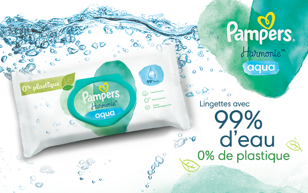 Pampers Aqua Harmonie - Lingettes bébé - INCI Beauty