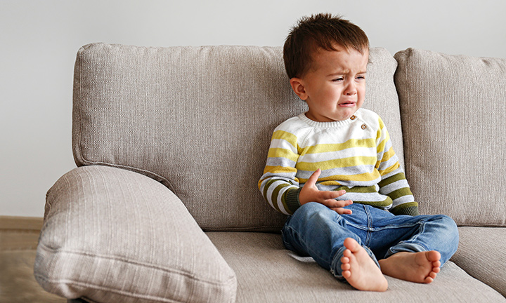 Comment intervenir lorsque votre enfant fait des crises de nerf?
