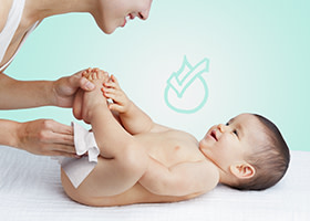 Pour nettoyer et protéger la peau de votre bébé
