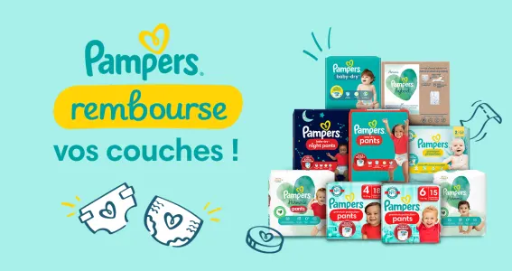 Pampers vous rembourse