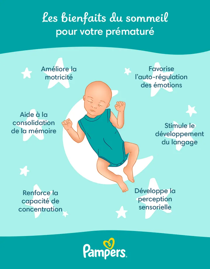 Les bienfaits du sommeil pour votre prématuré