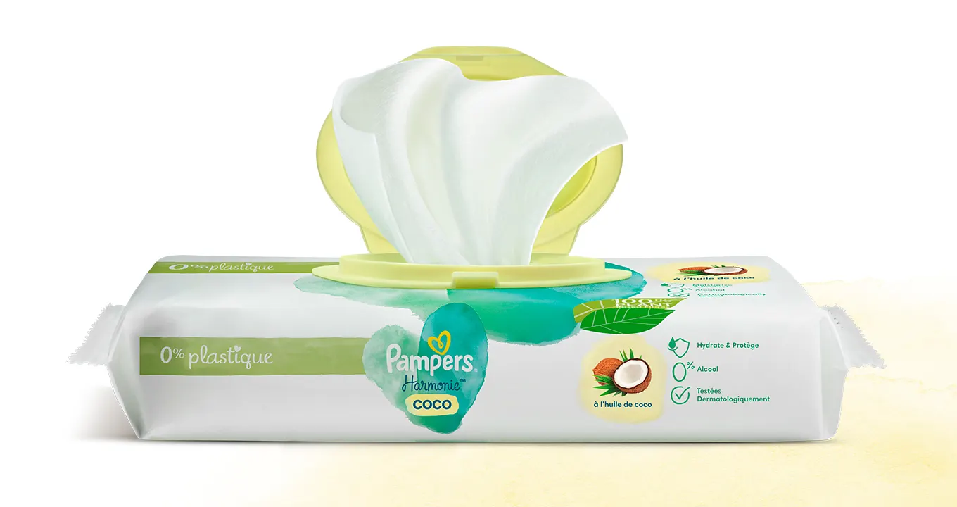 10564 Pampers FR CocoWipesZeroPlastic MB.com 1360x720 FEB22 2