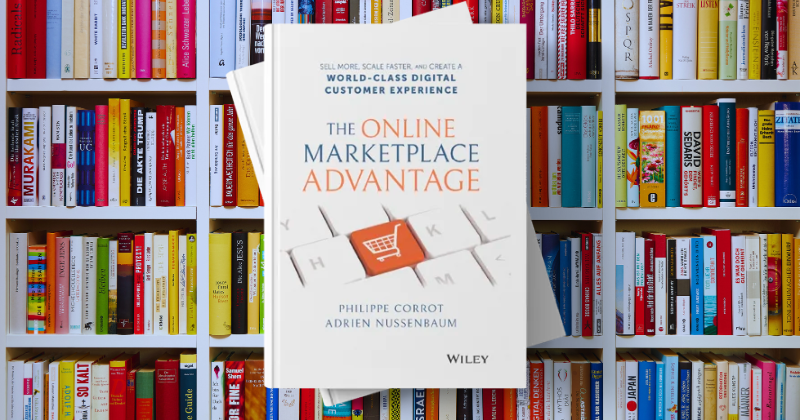 Photo of books with the 2023 eBook: The Online Marketplace Advantage.