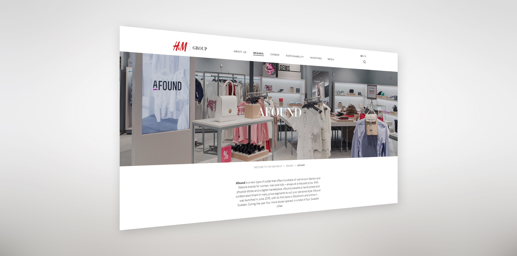 H&M Group Brings a New Model to the Market With Afound