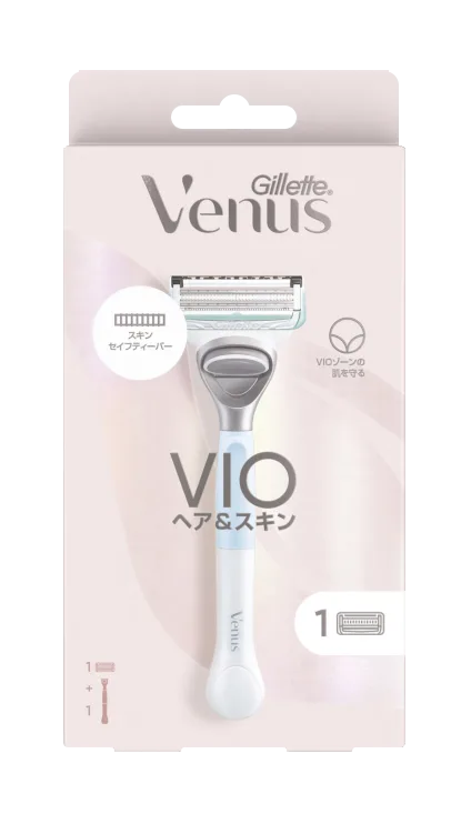 女性用カミソリ「ジレットヴィーナス VIOヘア＆スキン」 | ヴィーナス