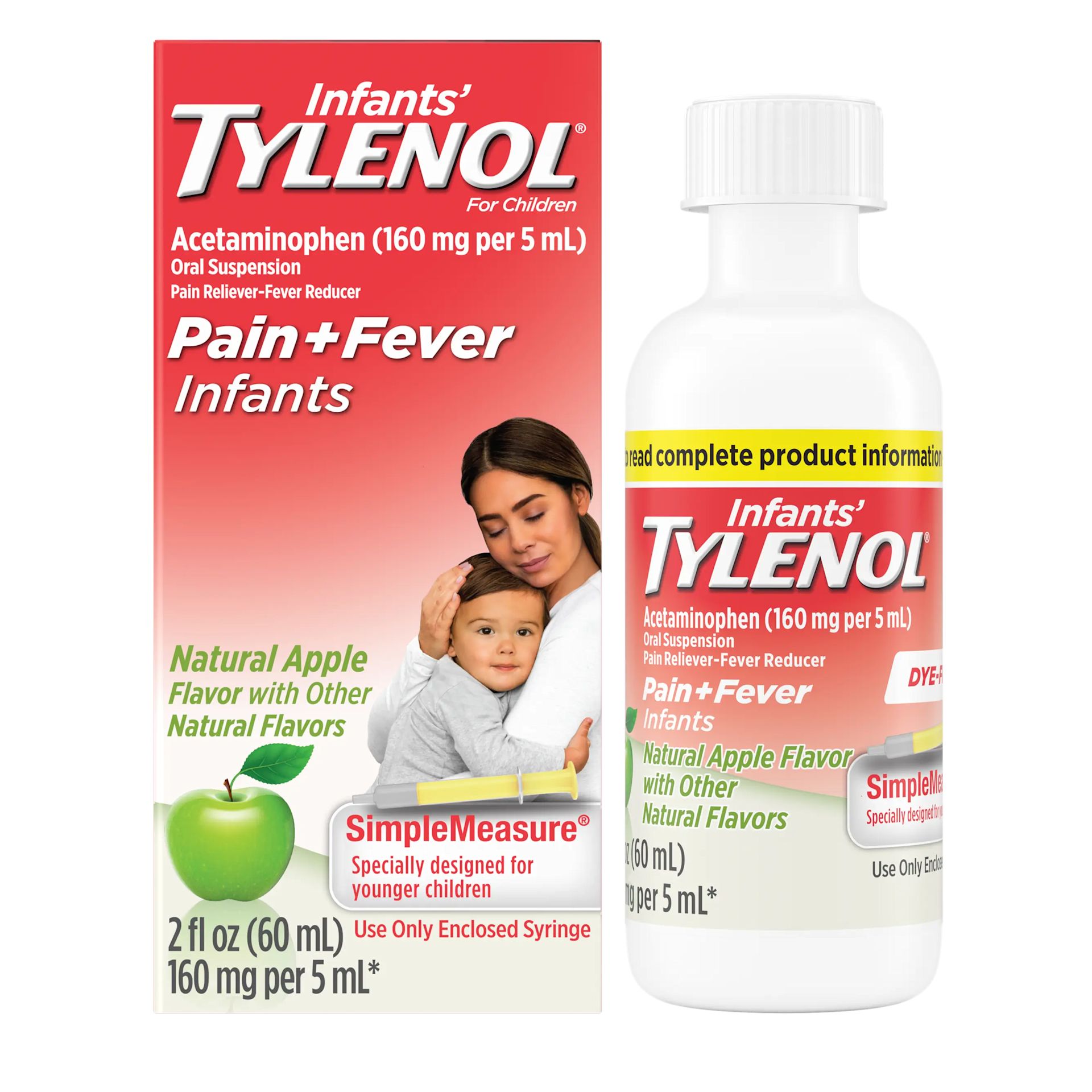 Infant Dye Free Natural Apple
