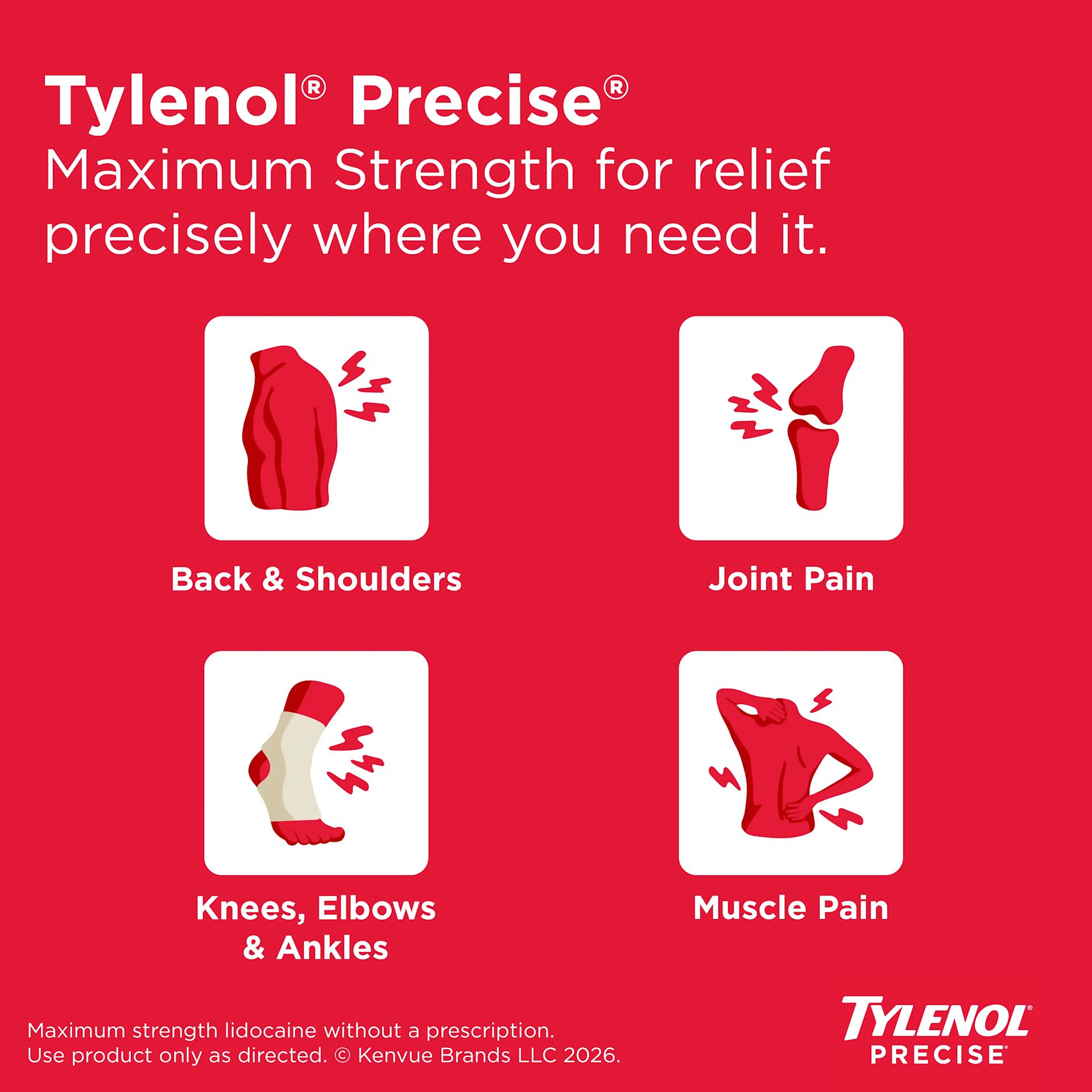 TYLENOL® PRECISE® Cooling Pain Relieving Cream