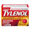 Comprimés TYLENOL® Soulagement de jour avec acétaminophène et caféine, 20 comprimés FaciliT