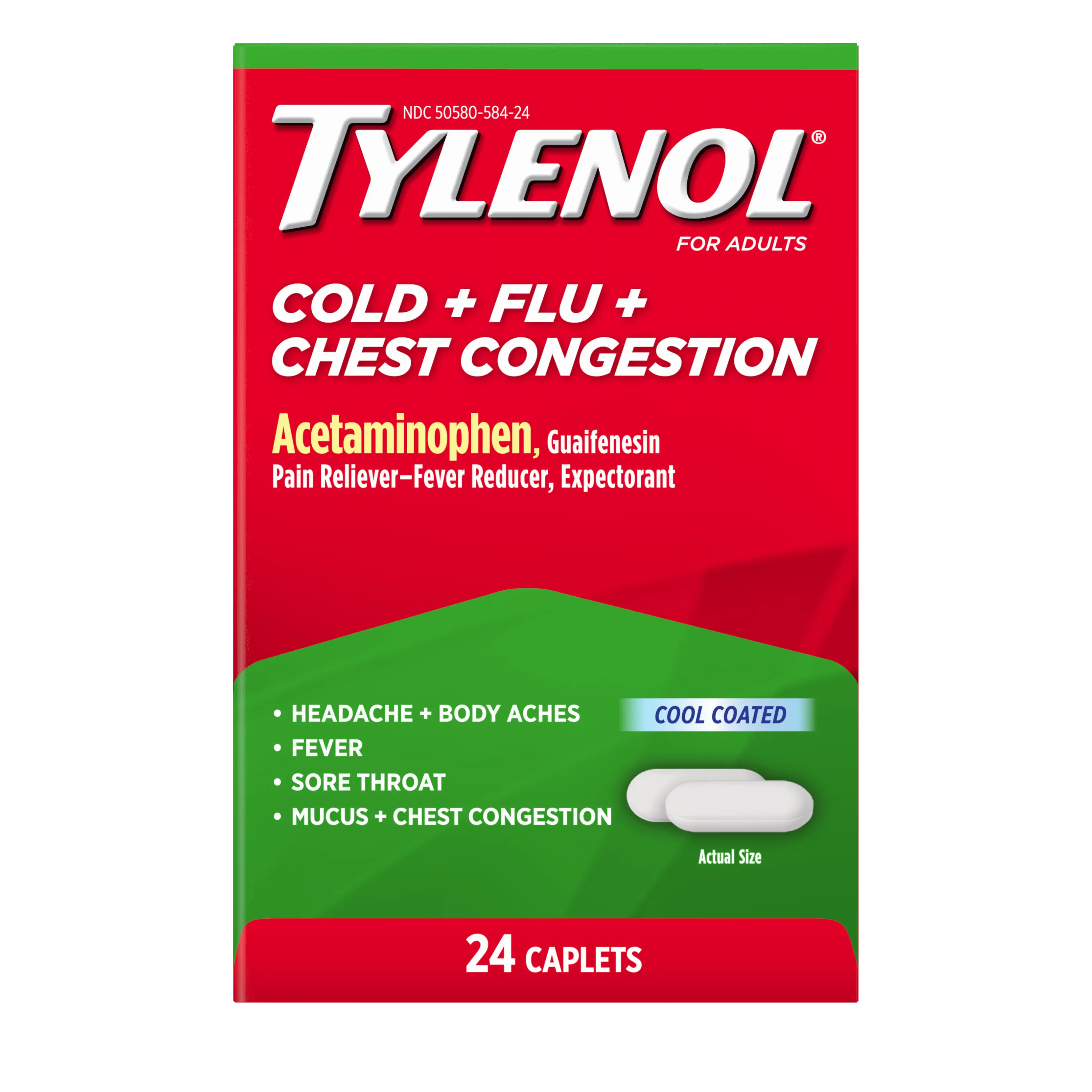 TYLENOL® Cold + Flu + Chest Congestion