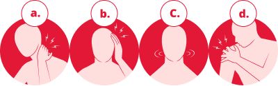 Icono dolor cabeza por tensión