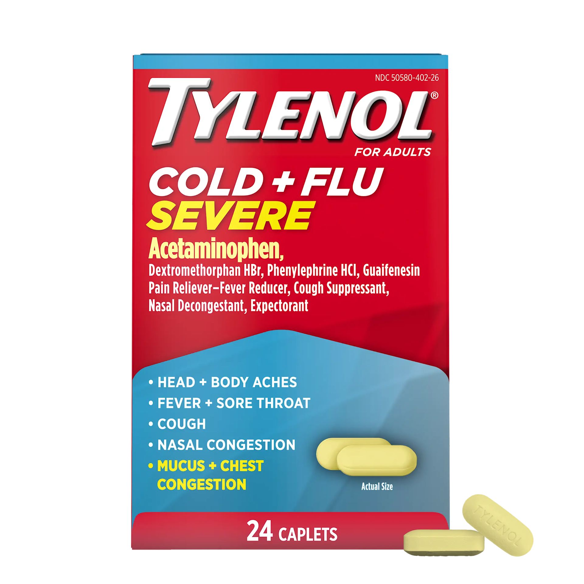 TYLENOL® Cold + Flu Severe Medicine