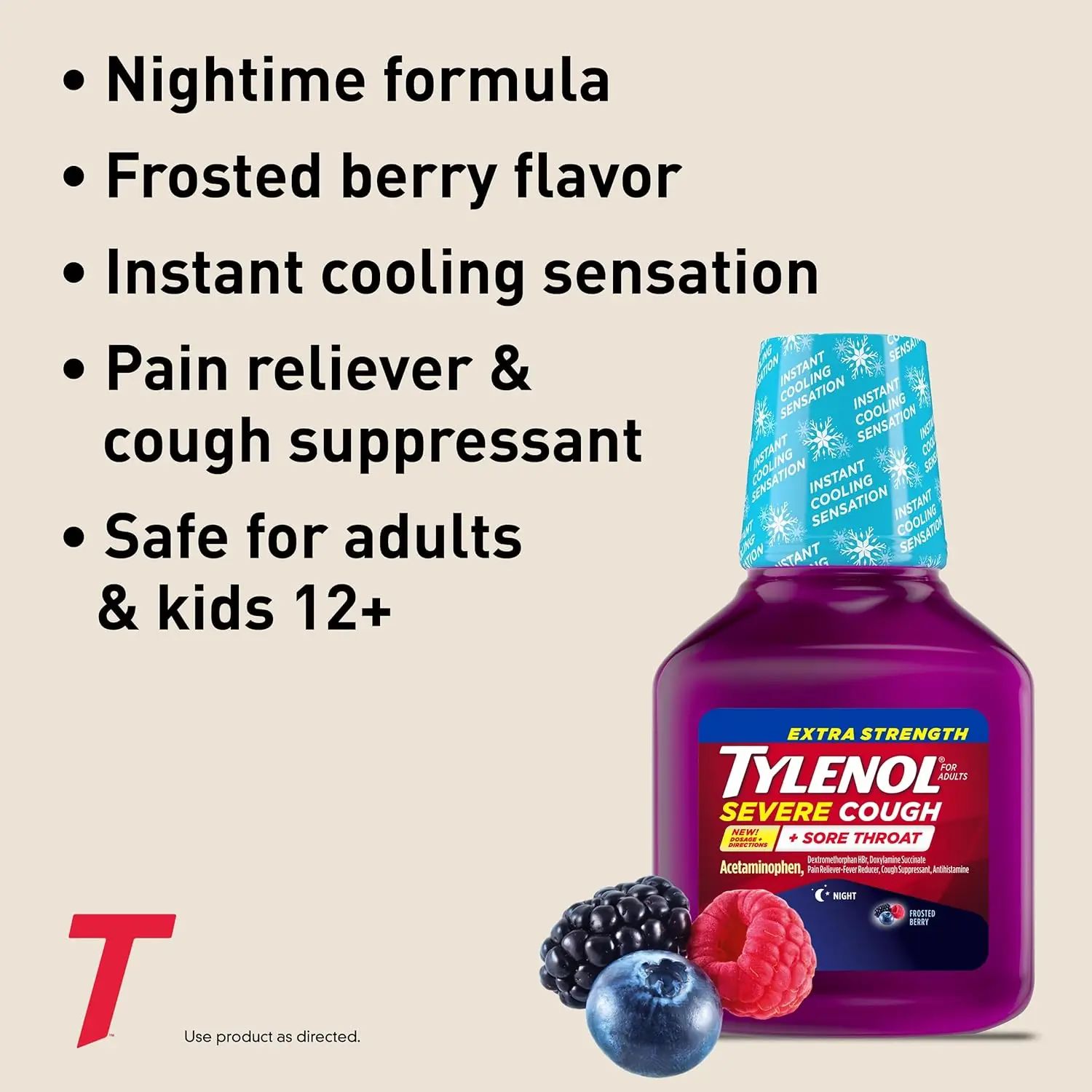 30045052209_2 Extra Strength Severe Cough + Sore Throat Night Liquid