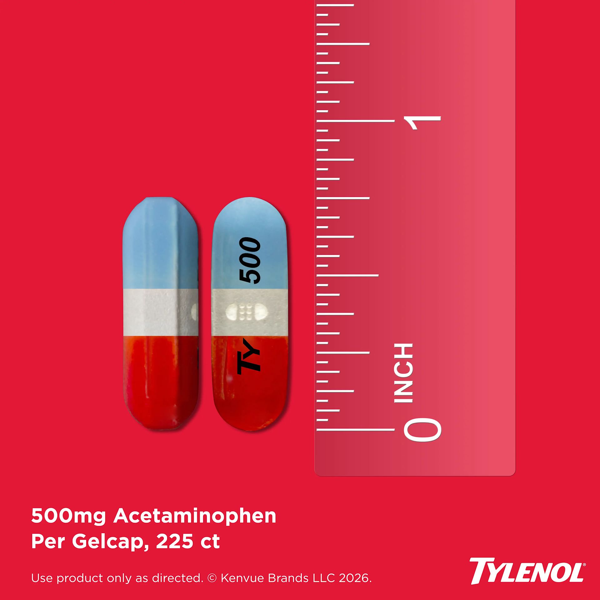 TYLENOL® Extra Strength Rapid Release Gels