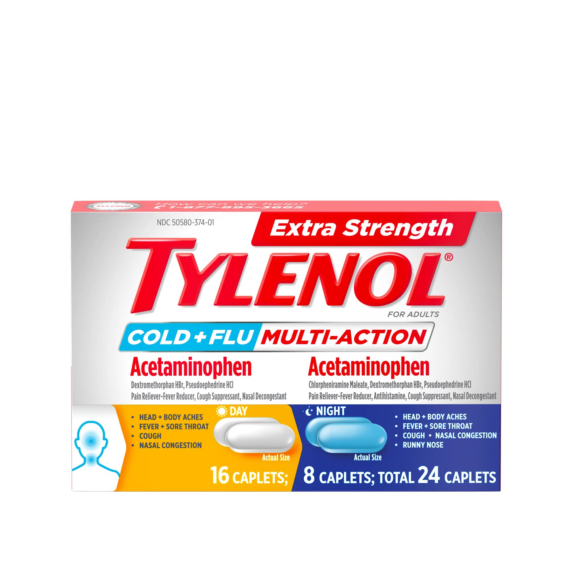 Cold + Flu Multi-Action Day and Night