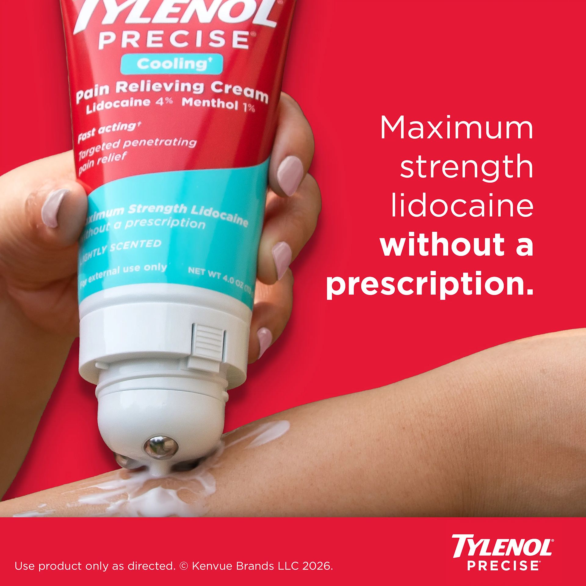 TYLENOL® PRECISE® Cooling Pain Relieving Cream