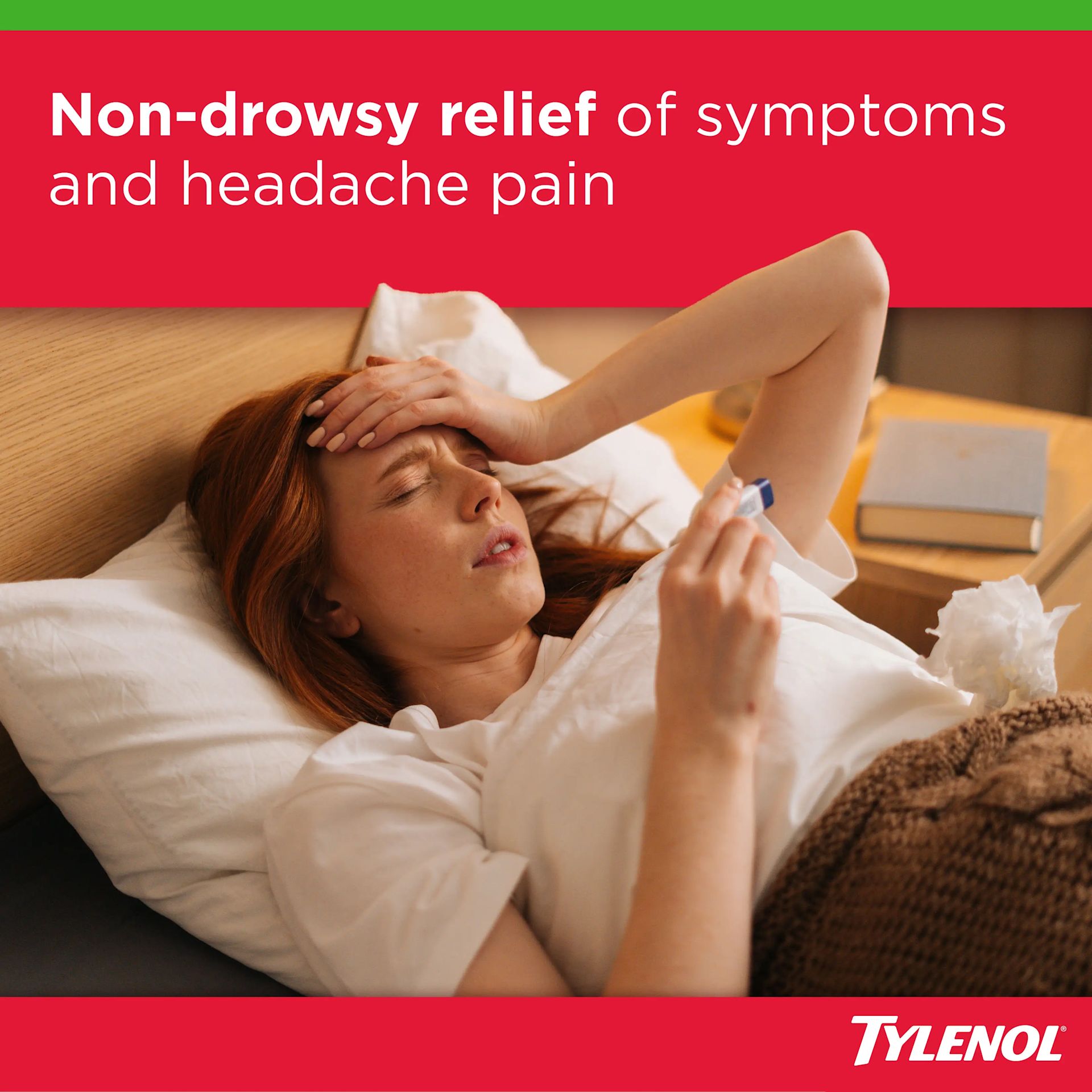 TYLENOL® Sinus + Headache Non-Drowsy Daytime Caplets