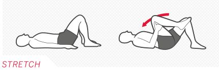 Back stretching diagram