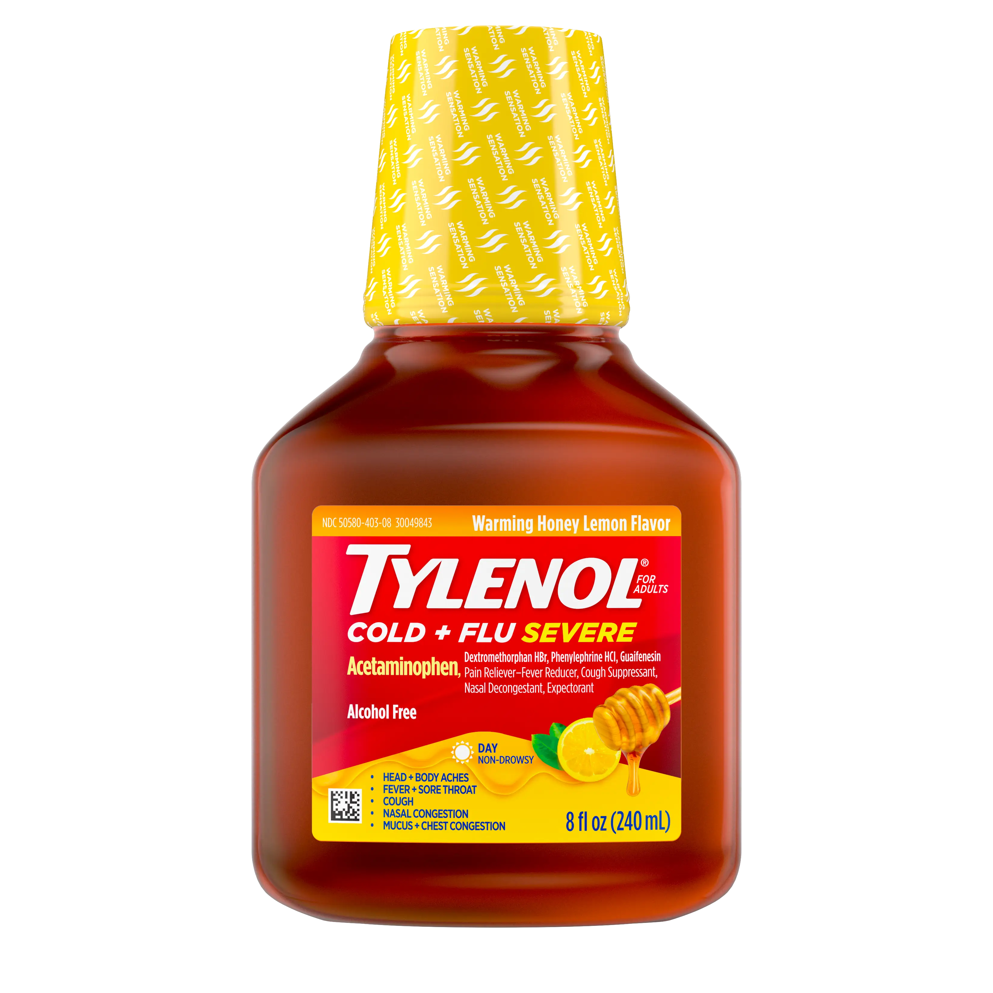 TYLENOL® Cold + Flu Severe Day Liquid