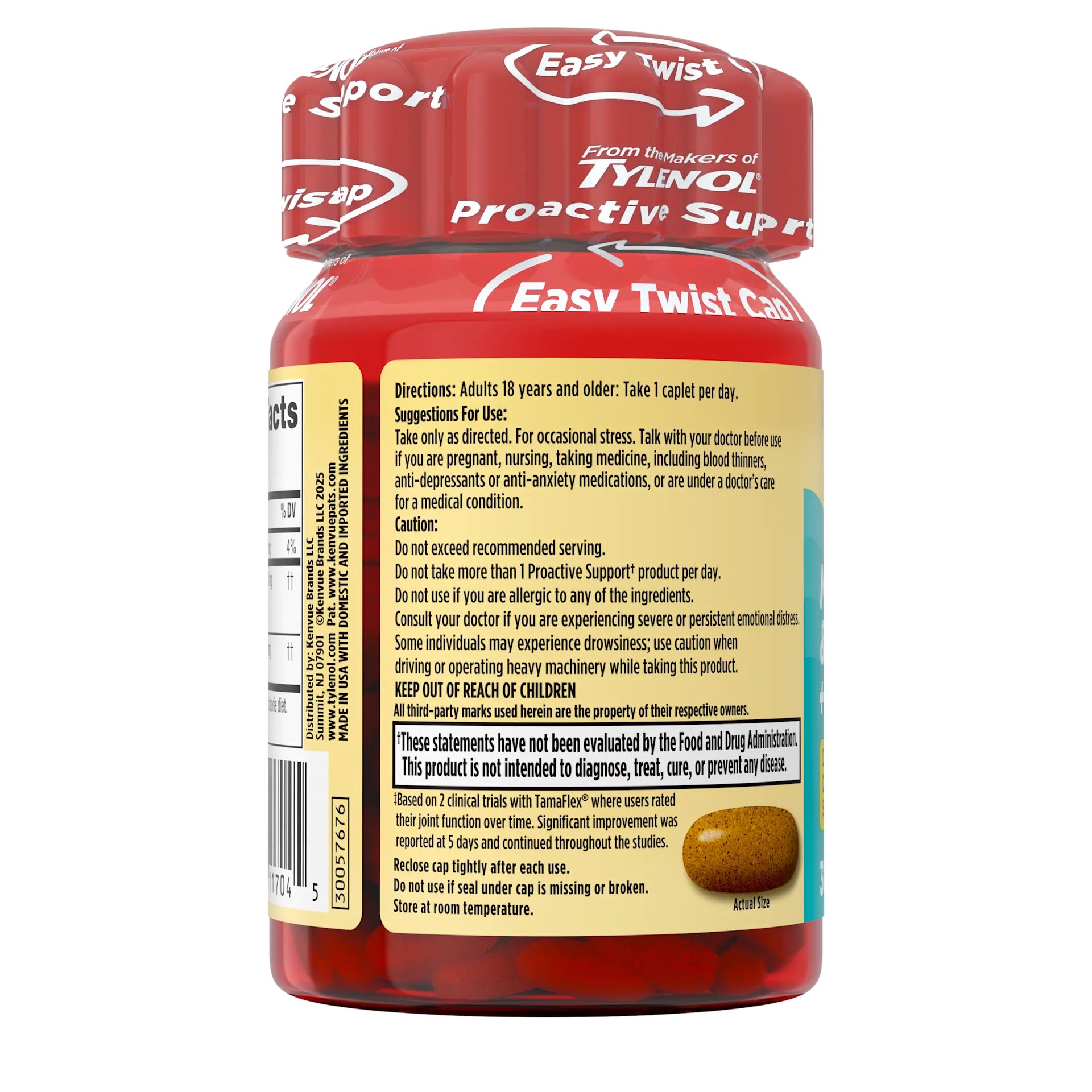 TYLENOL® Proactive Support* Muscle & Joint + Stress