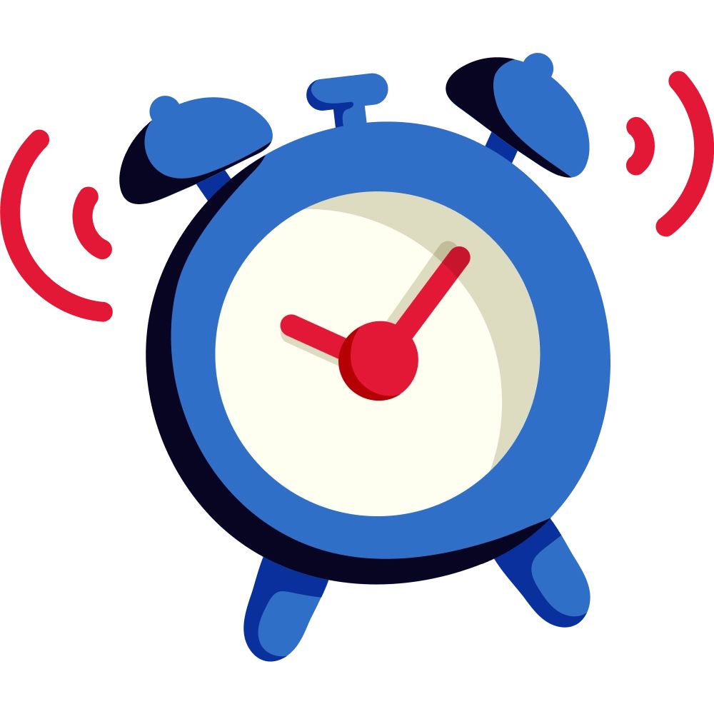 Changes in circadian rhythm