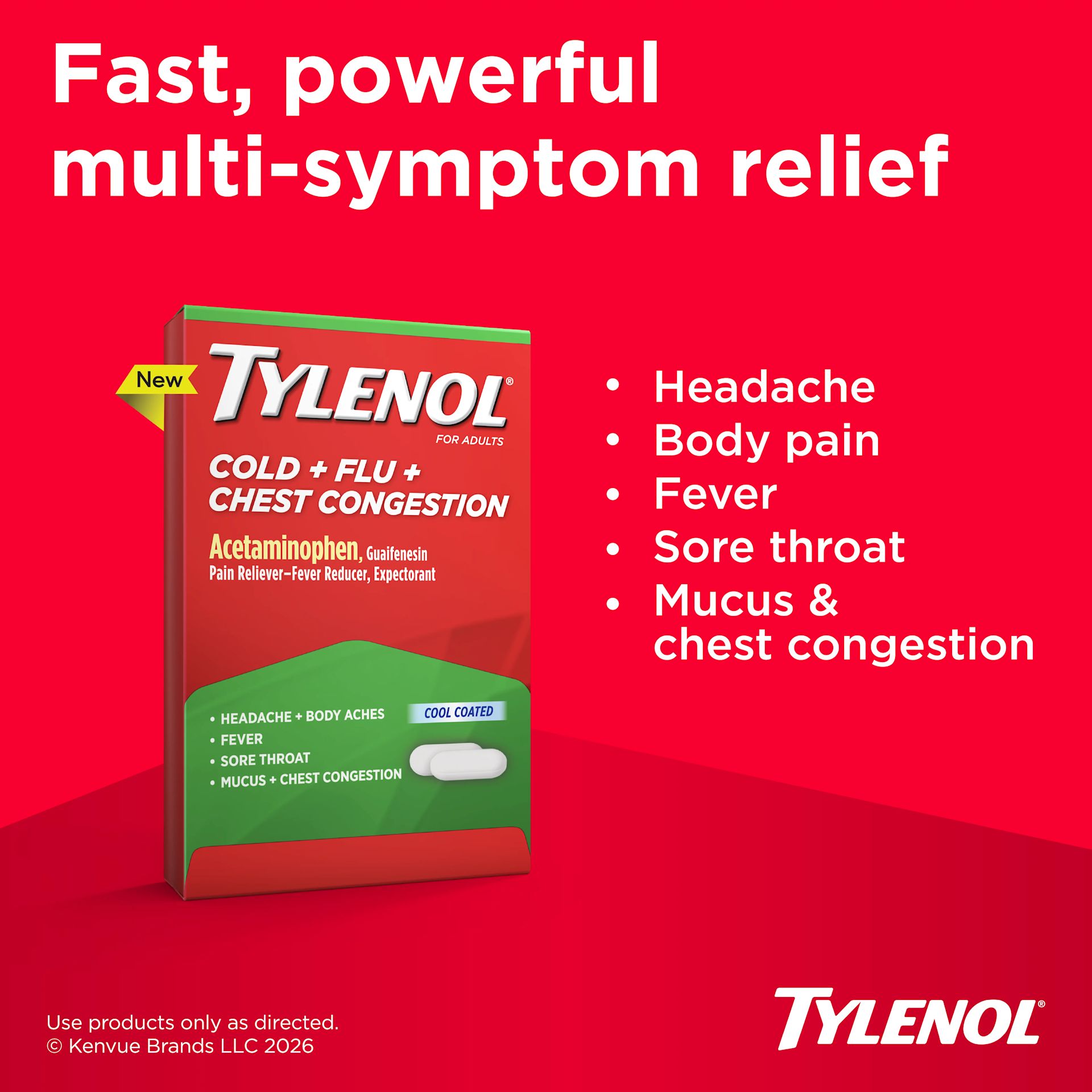Fast, powerful multi-symptom relief