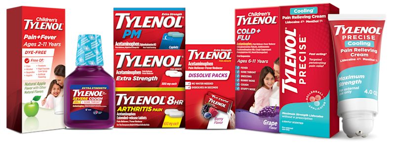 Tylenol group of products