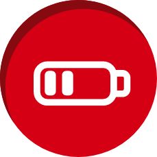 Ícone Mantenha a bateria em dia | TYLENOL®