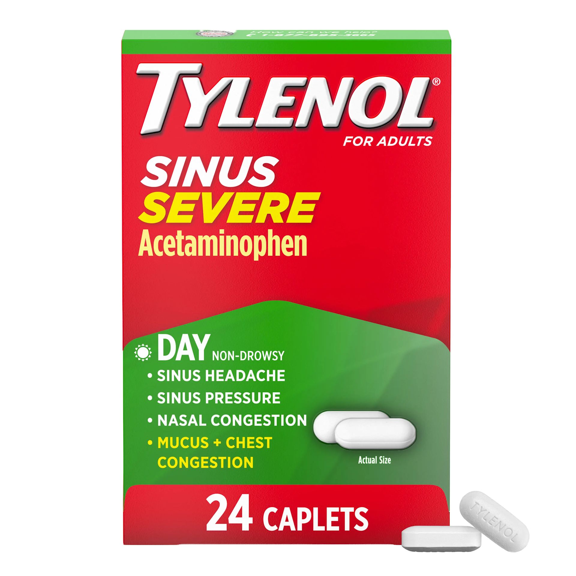 TYLENOL® Sinus Severe Daytime Caplets