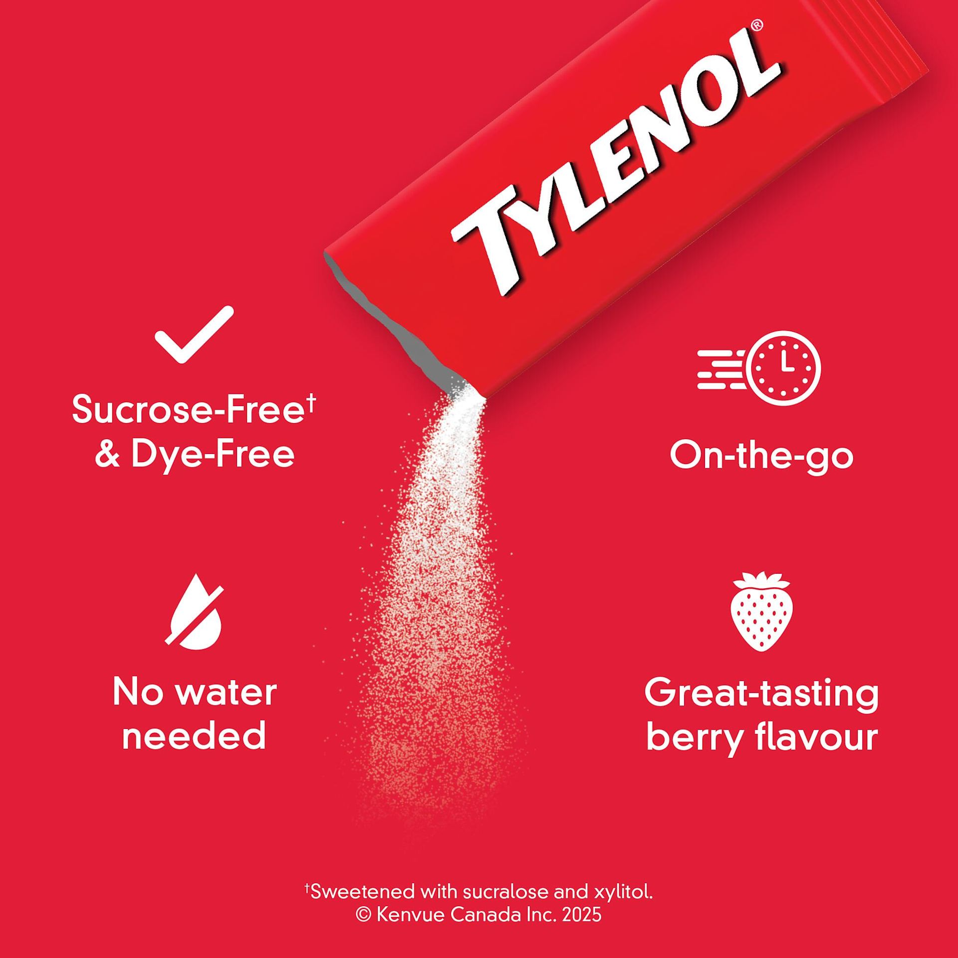 TYLENOL EASY DISSOLVE key features 