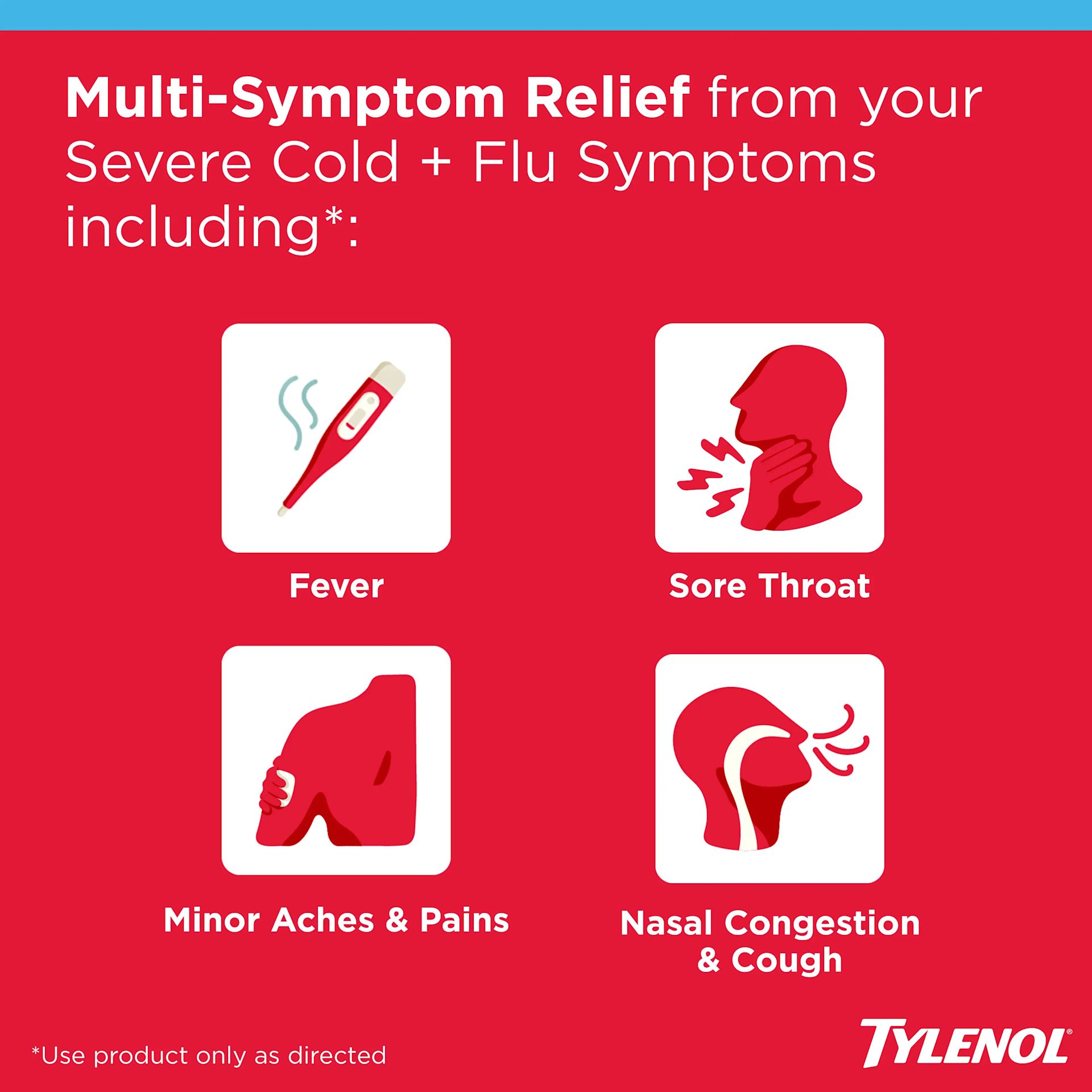 TYLENOL® Cold + Flu Severe Medicine