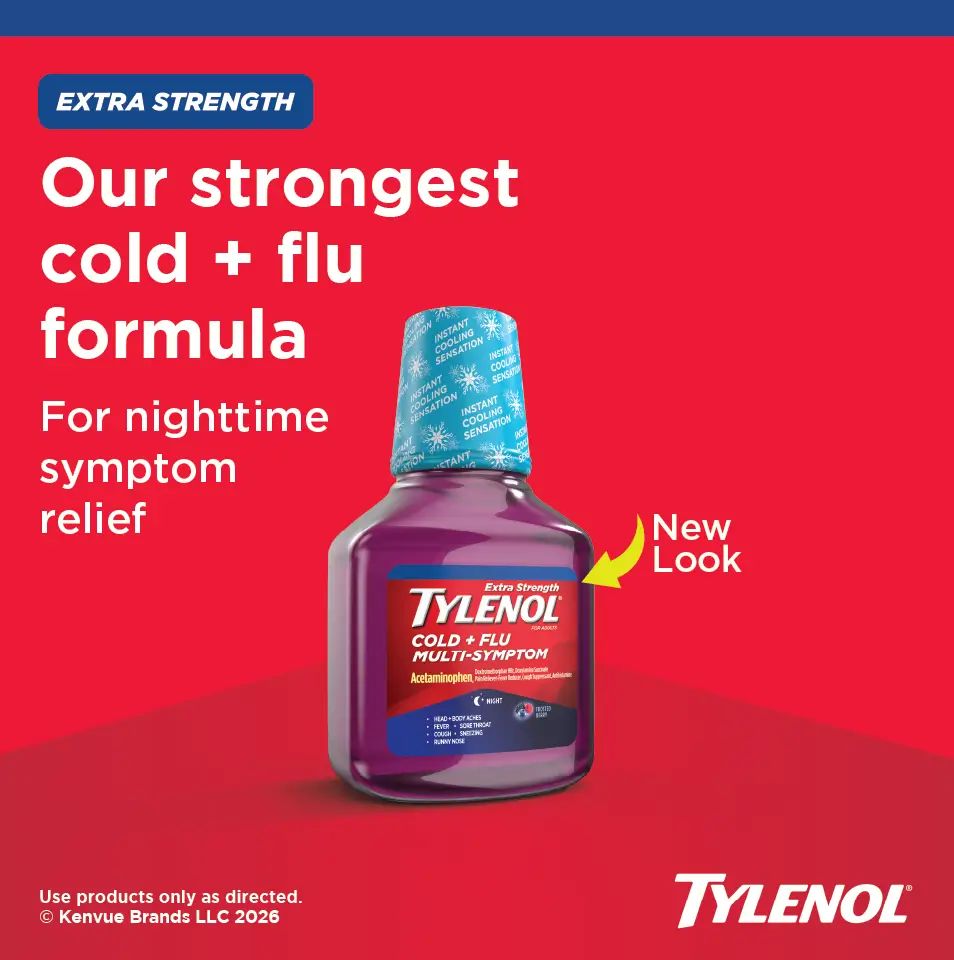 Extra Strength Severe Cough + Sore Throat Night Liquid