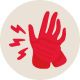 Hands with arthritis
