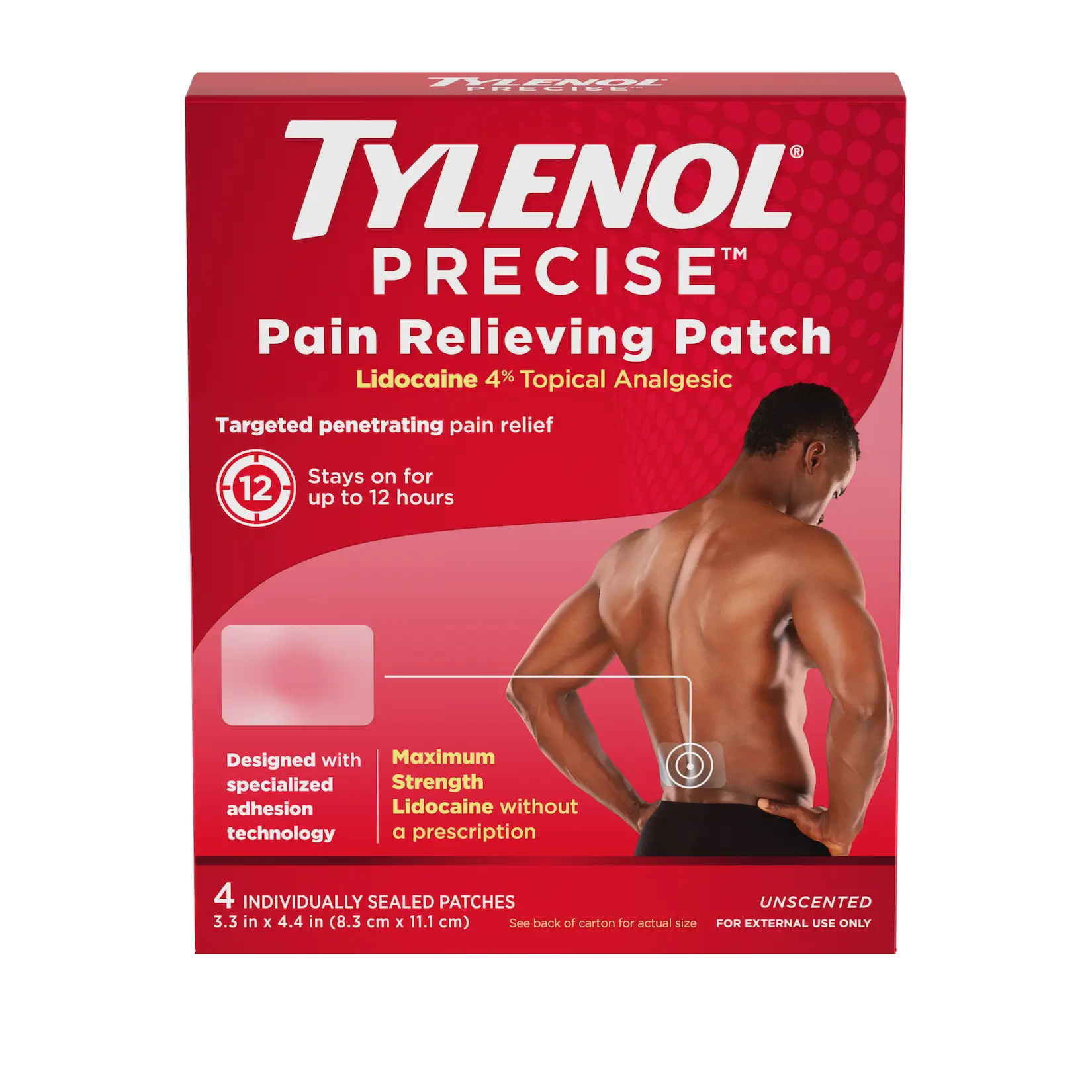 TYLENOL® PRECISE® Pain Relieving Patches
