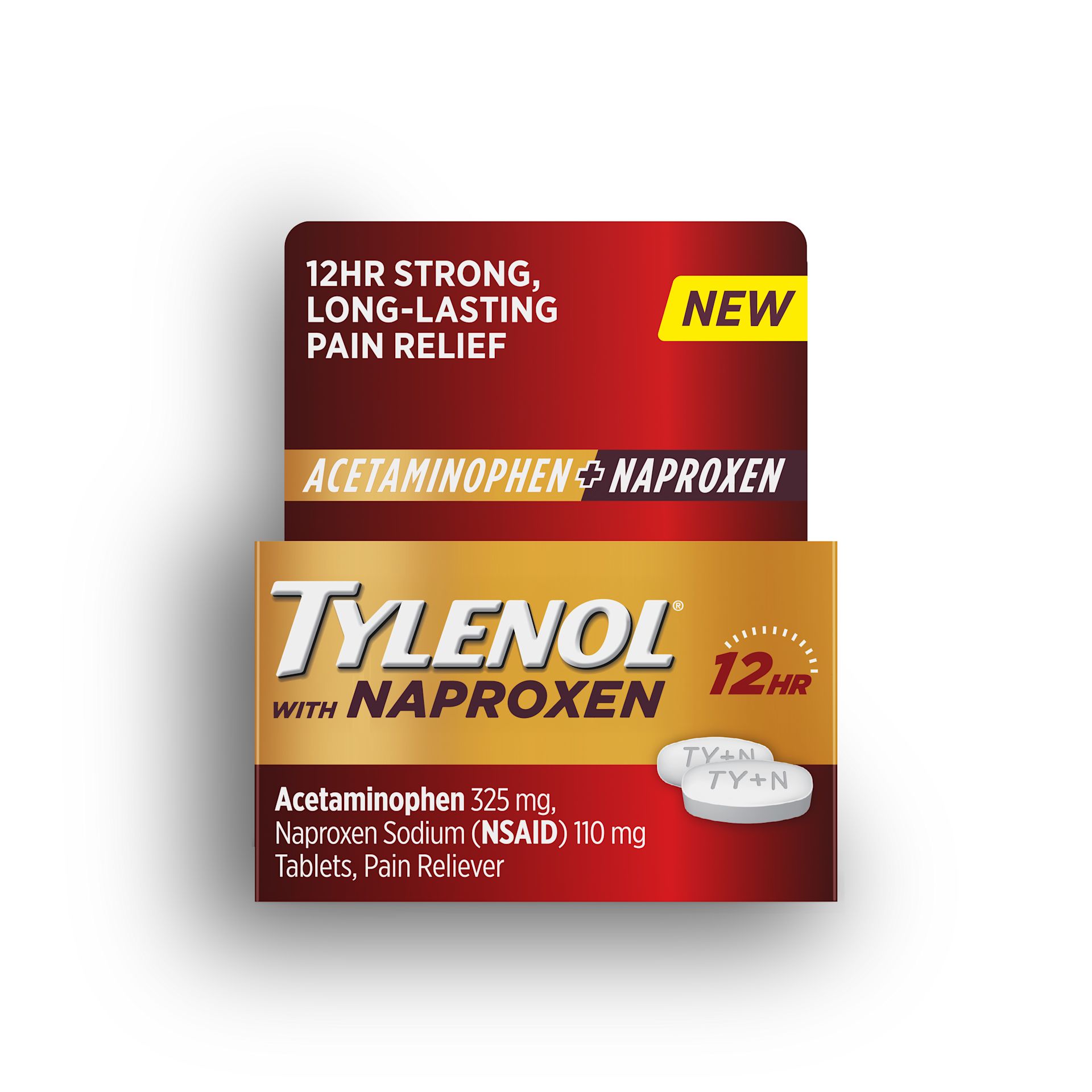 TYLENOL® with Naproxen Packshot
