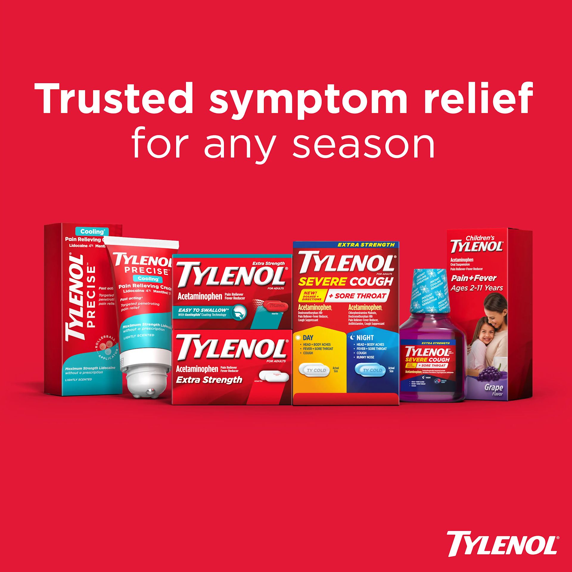 TYLENOL® Cold + Flu Severe Medicine