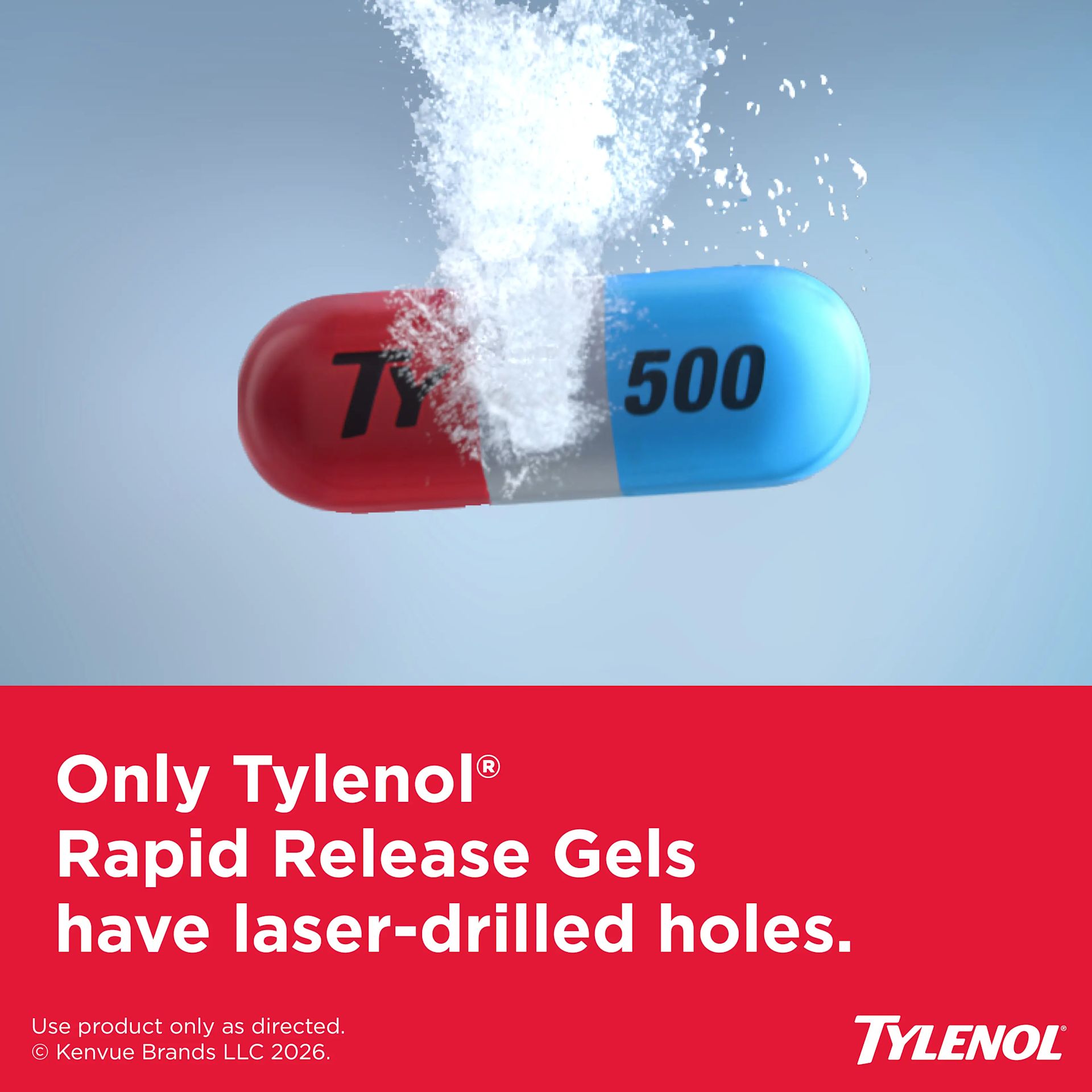TYLENOL® Extra Strength Rapid Release Gels