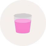 Pink Dosing Cup