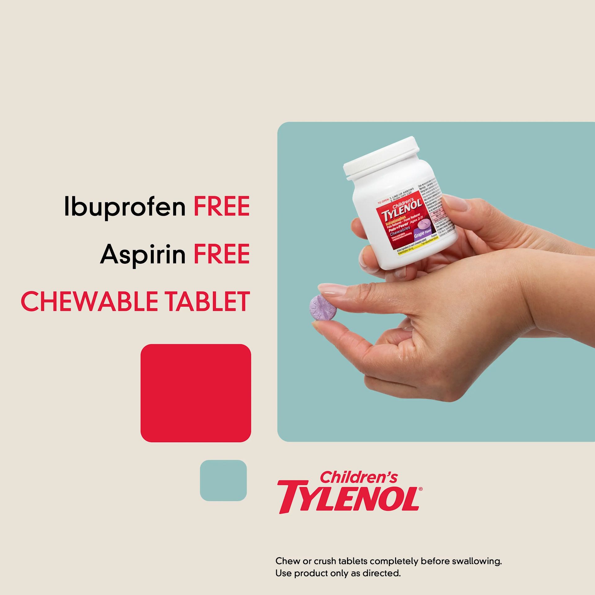 300450518248_2 Children’s TYLENOL® Chewables