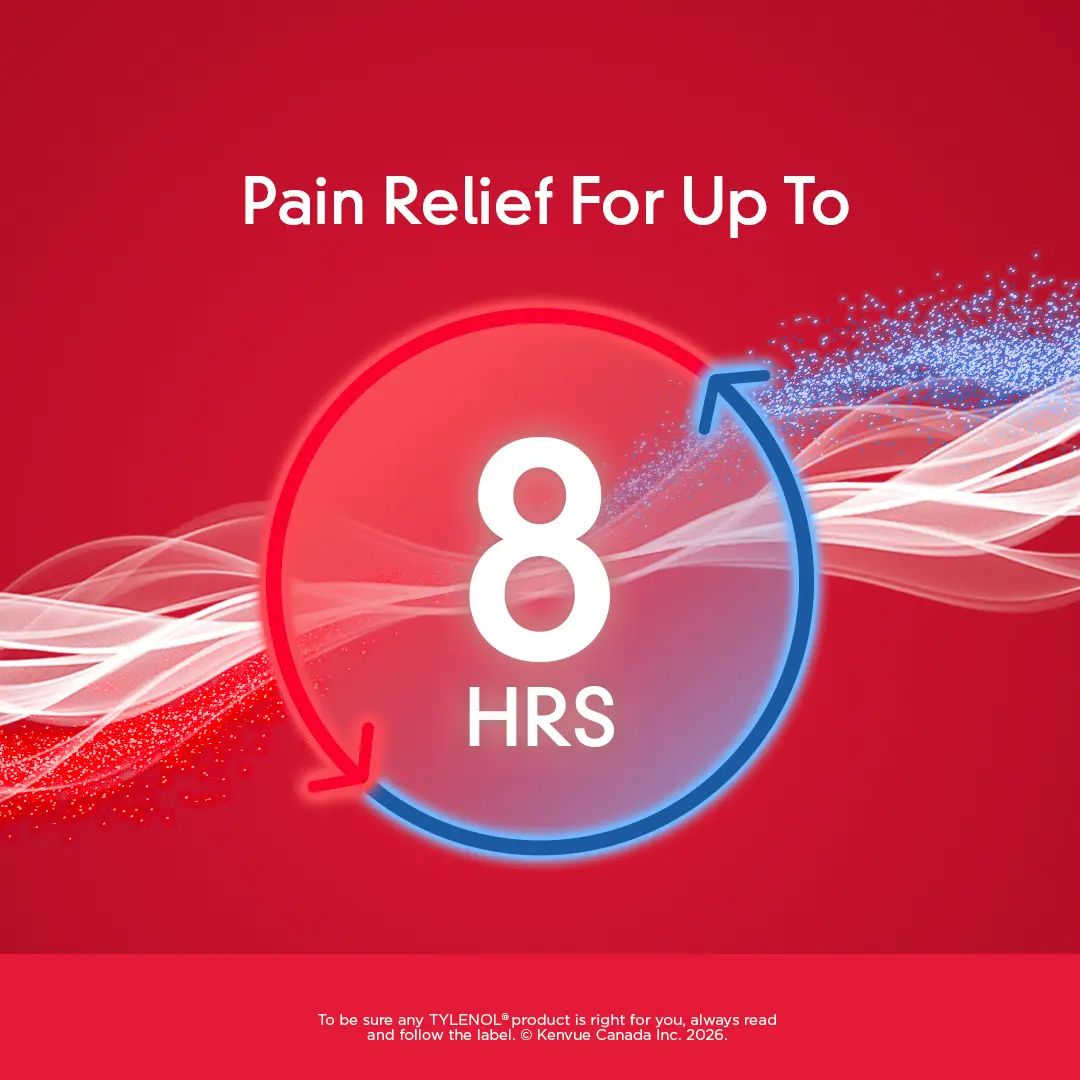 Tylenol Dual Action 8 Hrs PDP 1x1 F