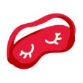 Sleep mask illustration