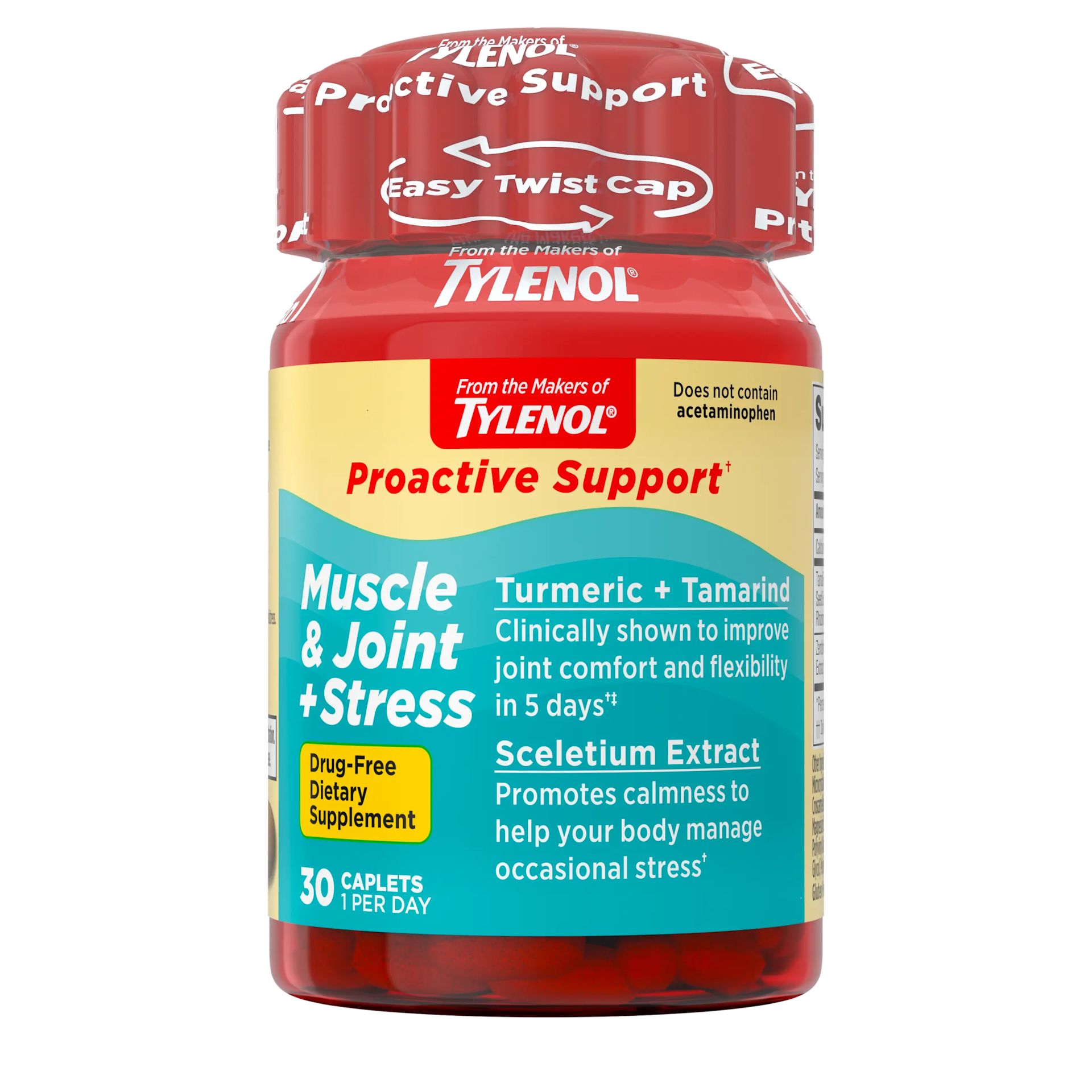TYLENOL® Proactive Support* Muscle & Joint + Stress