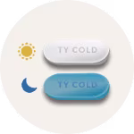 TY Cold White Blue