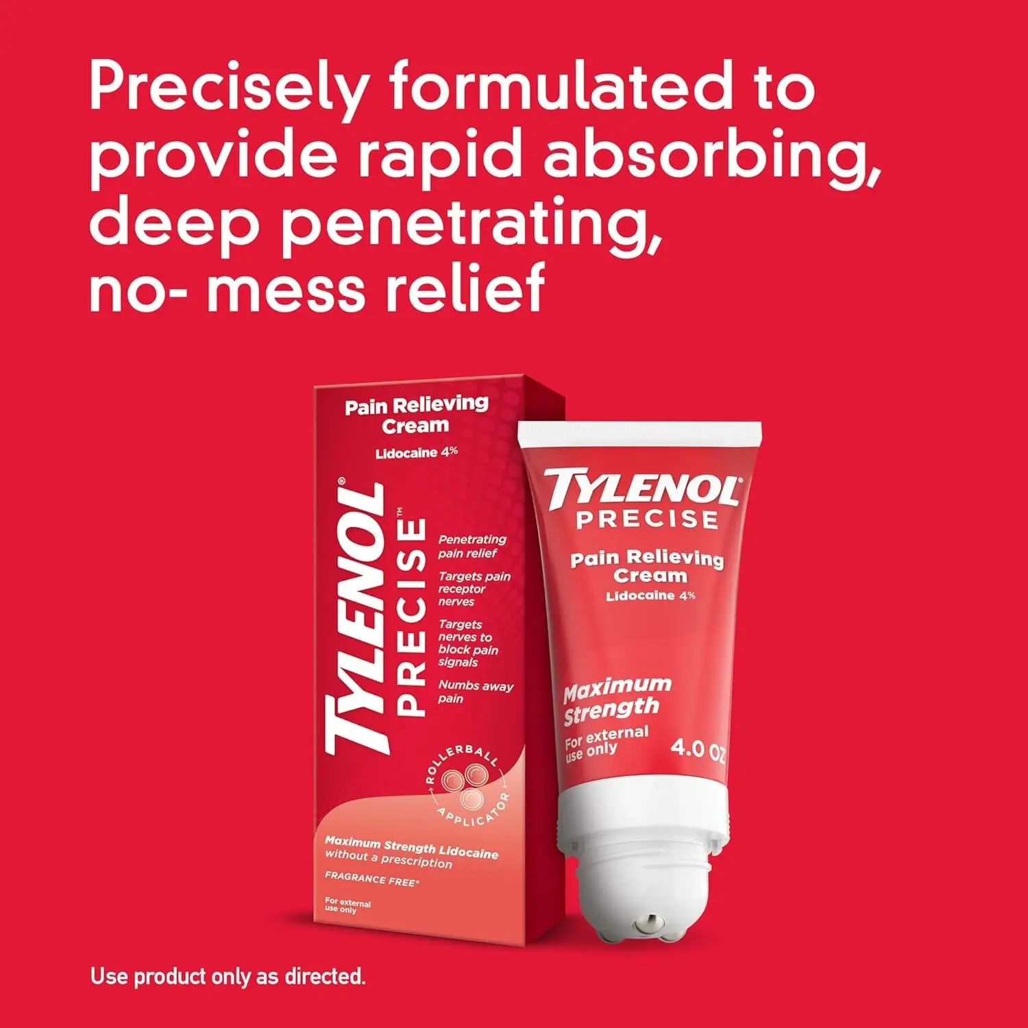 74300172026 5 PRECISE® Pain Relieving Cream