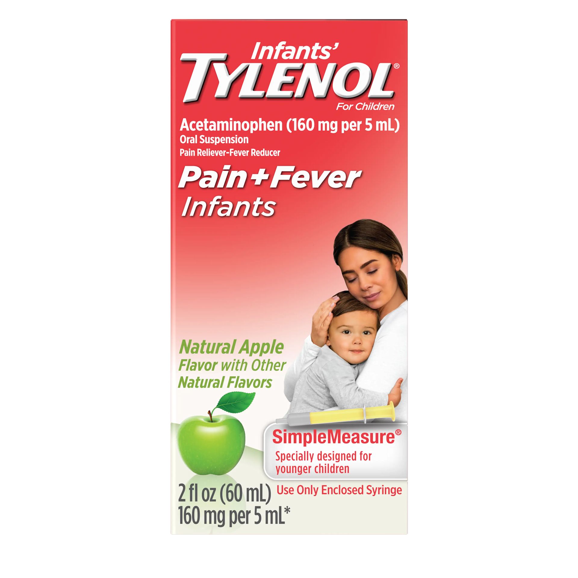 Infant Dye Free Natural Apple
