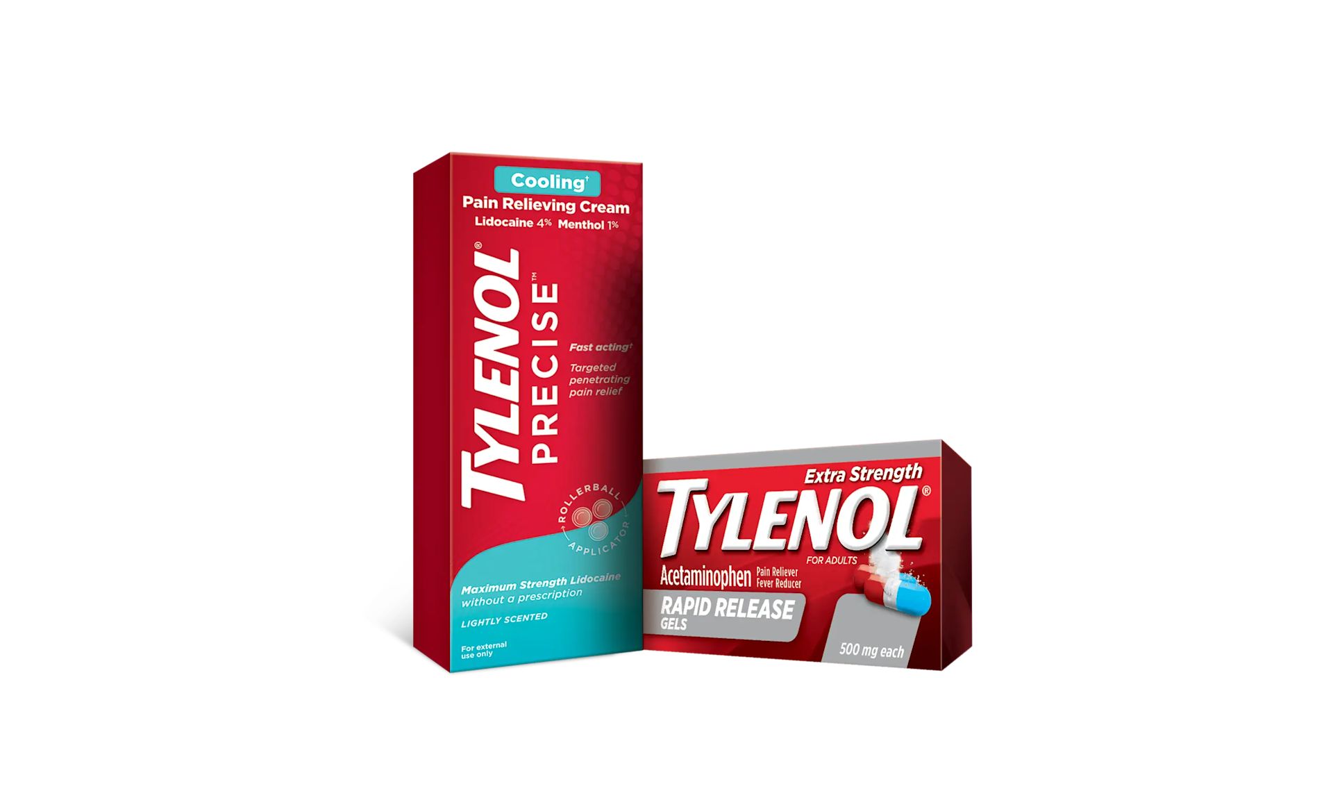 TYLENOL® PRECISE® & TYLENOL® Rapid Release Gels