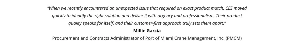 CES Marine Solutions: your partner for maritime electrical supply and logistics image