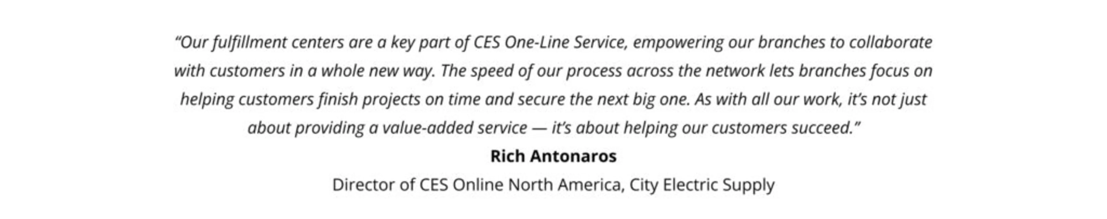 CES One-Line Service: panelboards and switchboards without the wait image