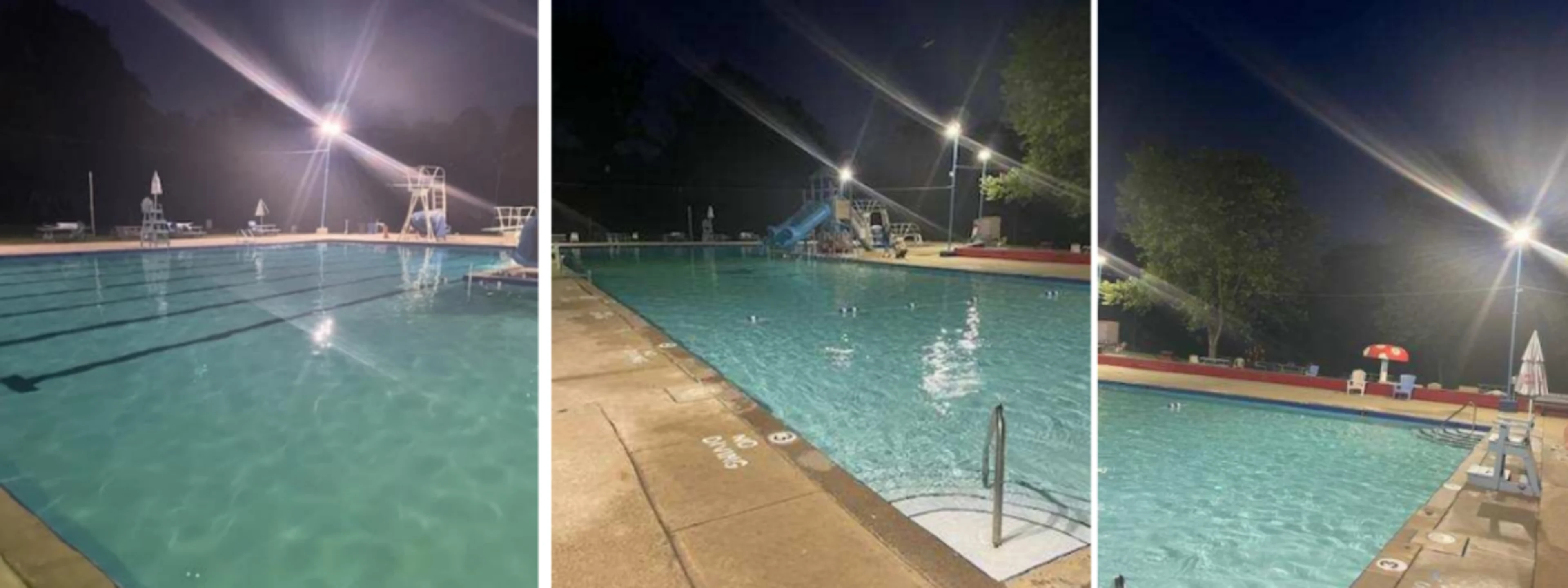 Lighting up Ridley Park Swim Club image