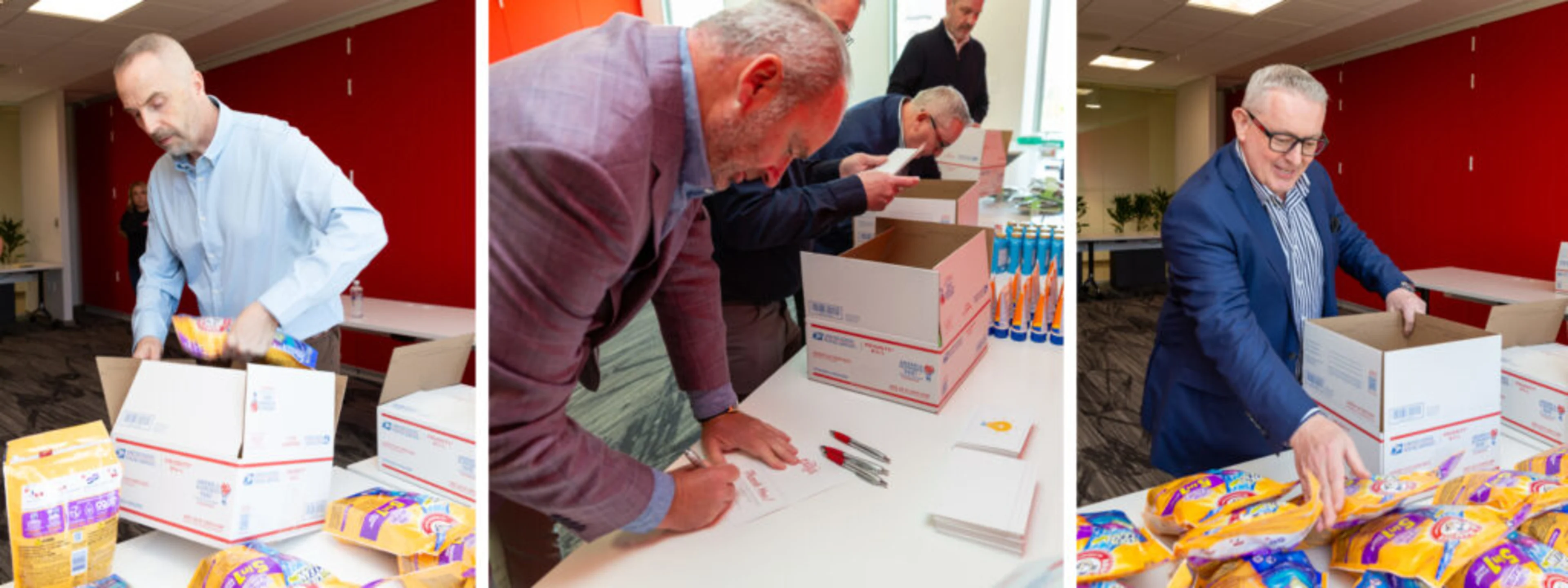 Sending care to soldiers overseas image
