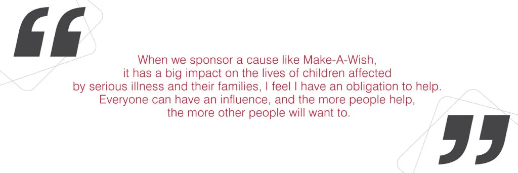 CES Global CFO runs to raise over $17,000 for Make-A-Wish® image